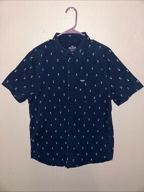 Short Sleeve Button Up